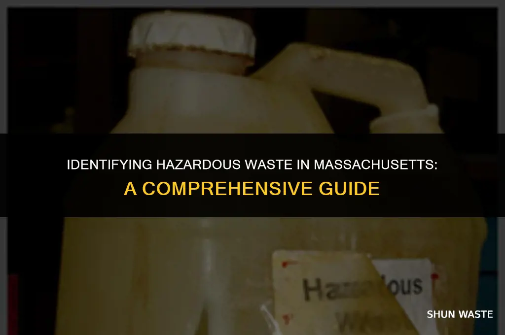 what is considered hazardous waste in massachusetts