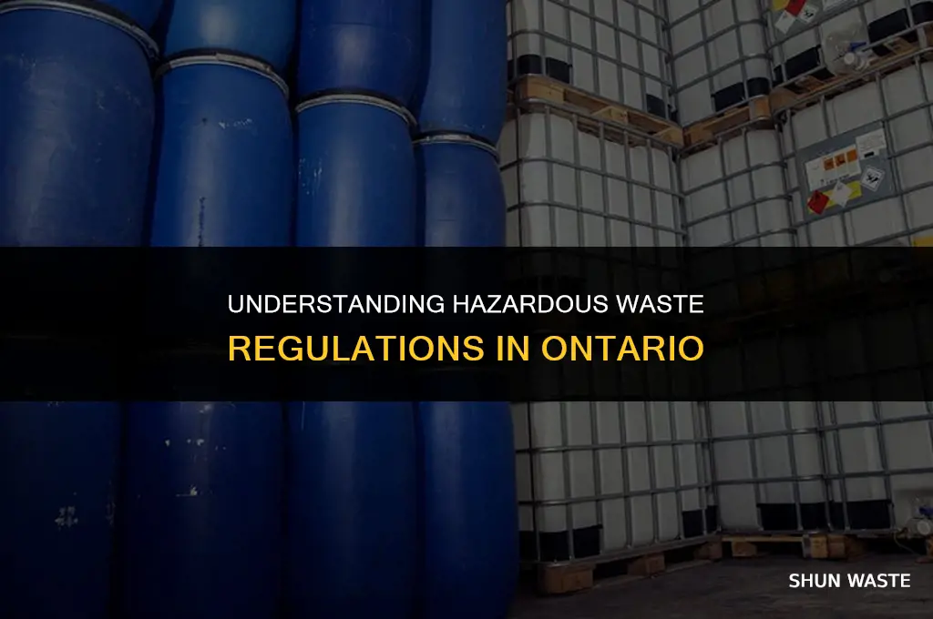 what is considered hazardous waste in ontario