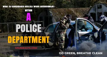 Hostile Work Environment in Police Departments: Understanding the Legal Boundaries
