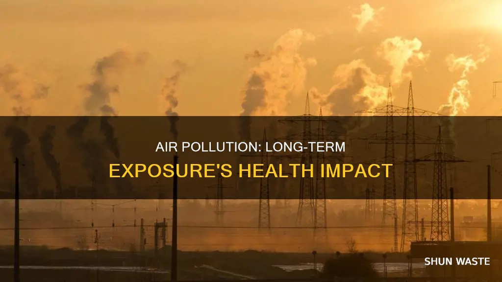 what is considered long term exposure to air pollution