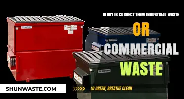 Industrial Waste vs. Commercial Waste: Understanding the Correct Terminology