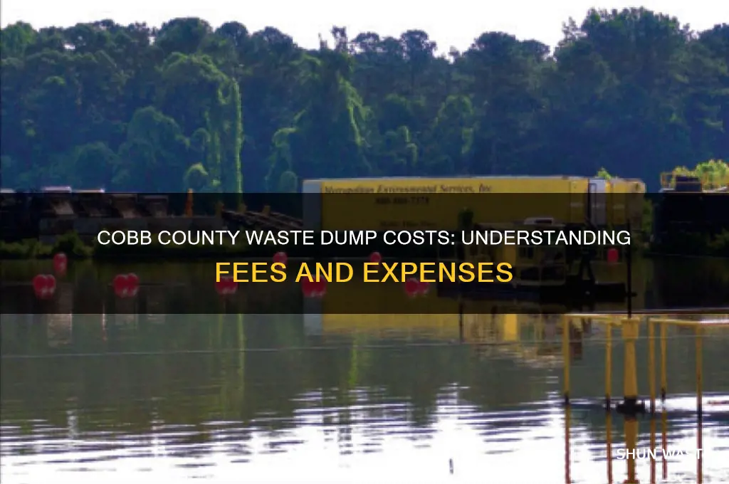 what is cost at cobb county waste dump