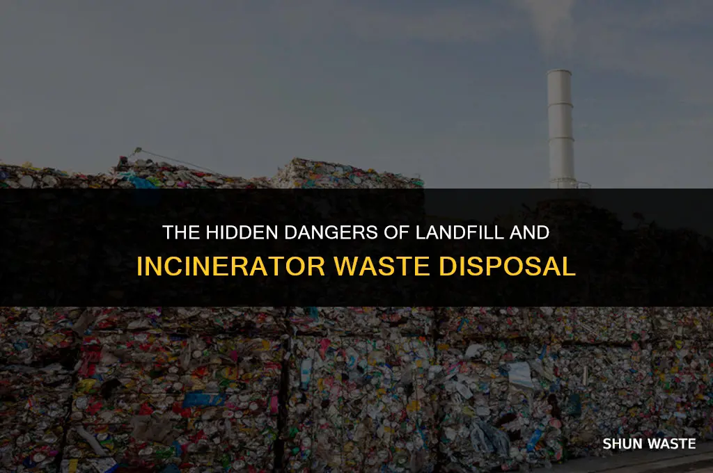 what is dangerous about disposing waste in landfills and incinerators