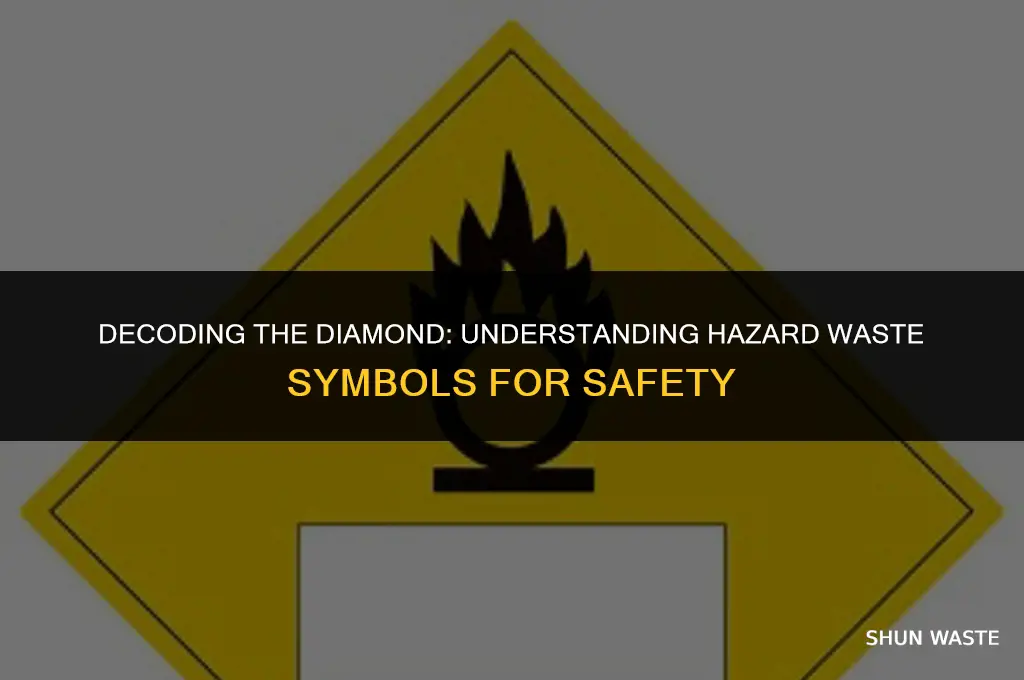 what is diamond shape in hazard waste
