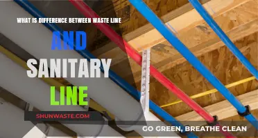 Waste Line vs. Sanitary Line: Key Differences Explained