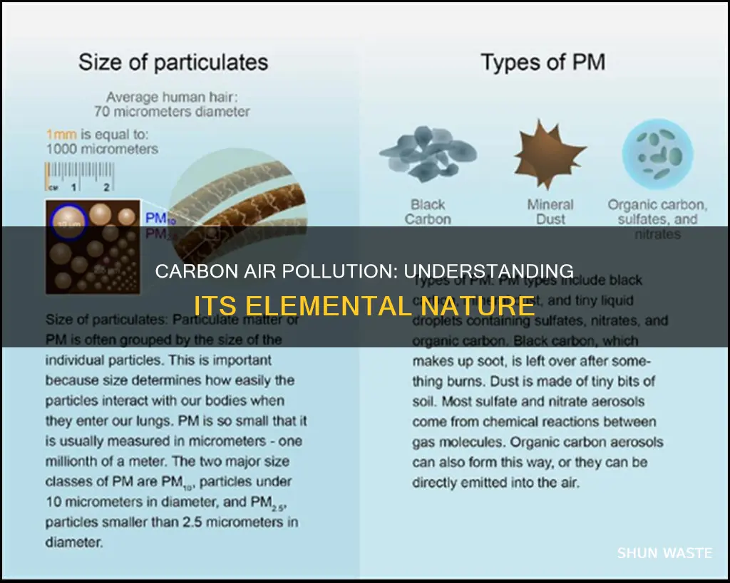 what is elemental carbon air pollution