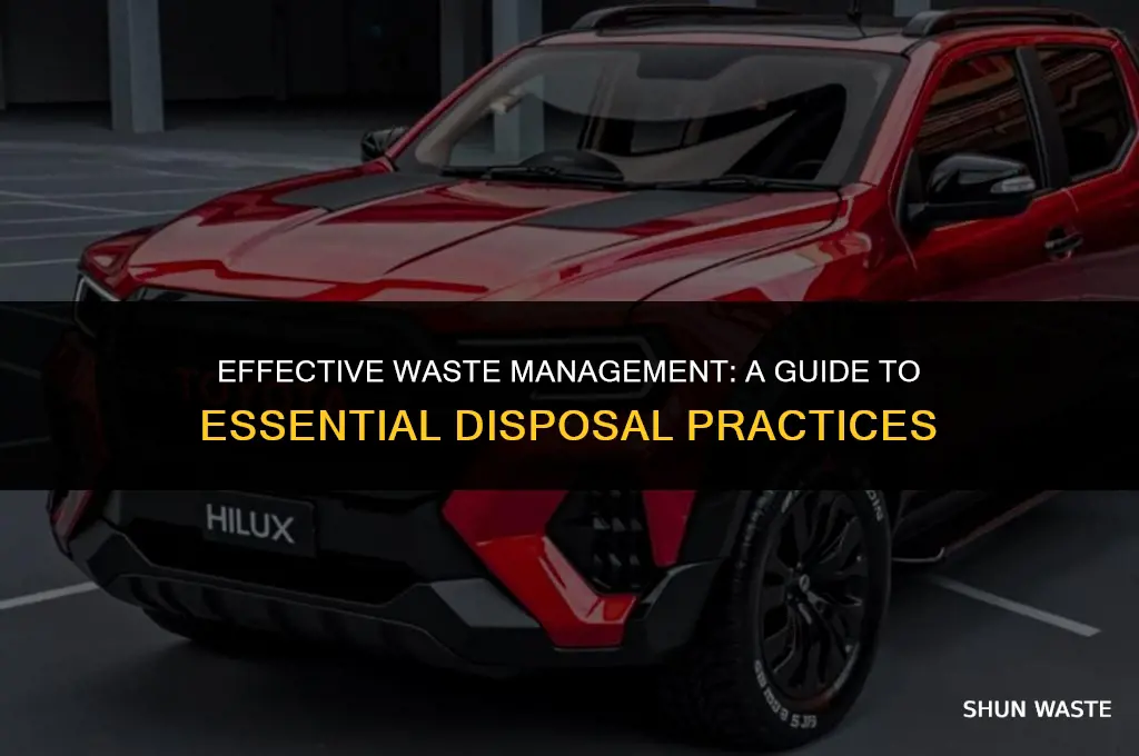 what is essential waste disposal