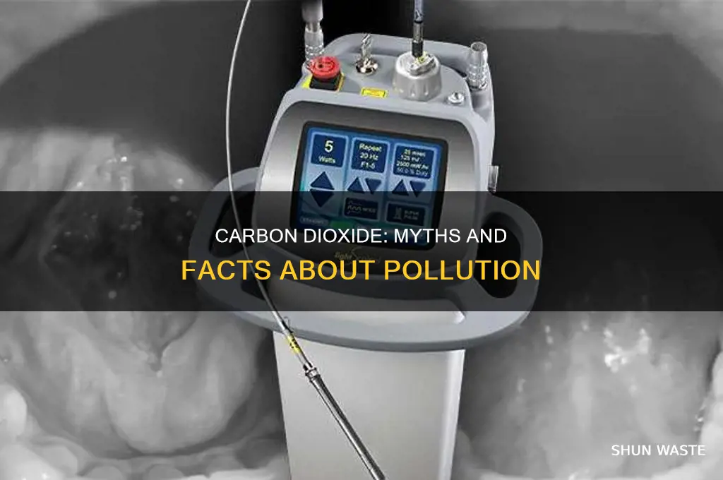 what is false about carbon dioxide regarding pollution