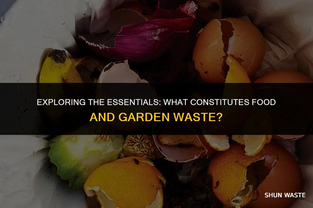 what is food and garden waste