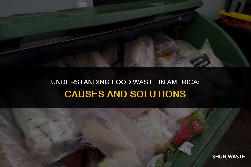 what is food waste in america