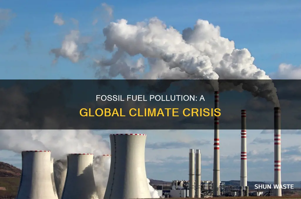 what is fossil fuel pollution