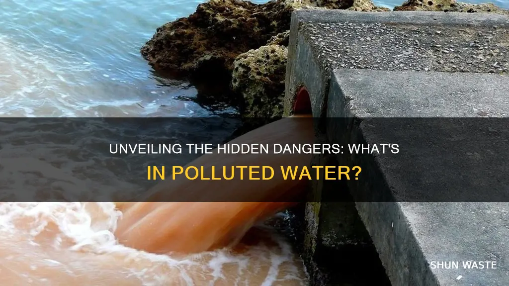 what is found in polluted water