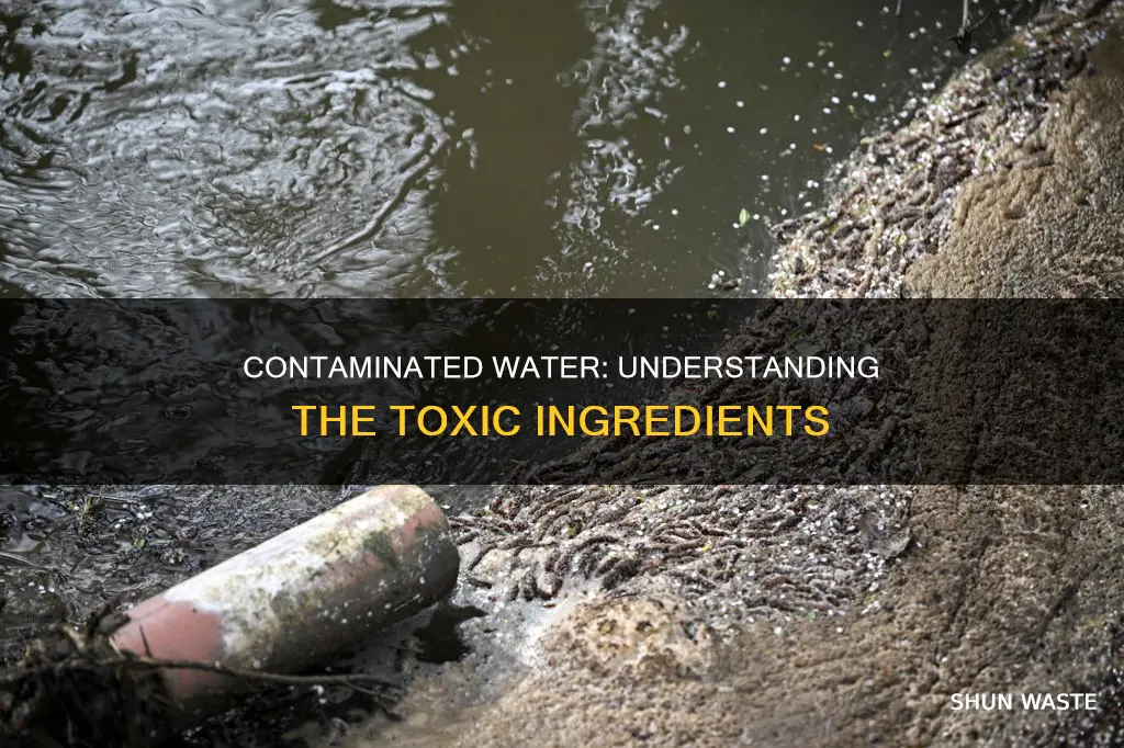 what is found in polluted water