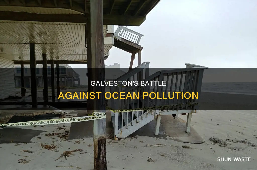 what is galveston doing to prevent ocean pollution