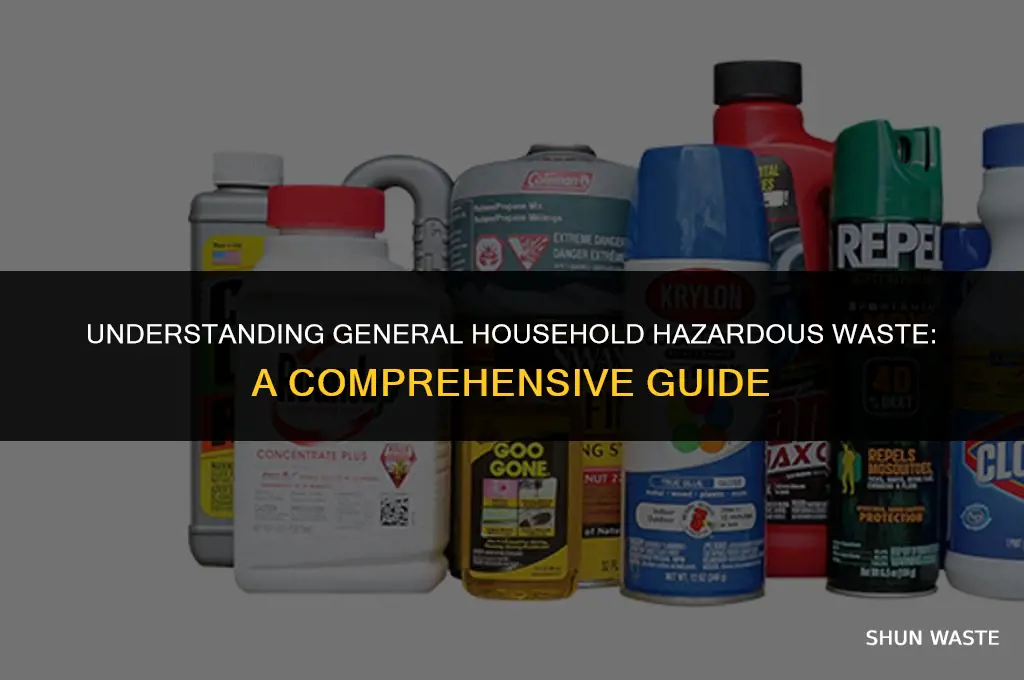 what is general household hazardous waste