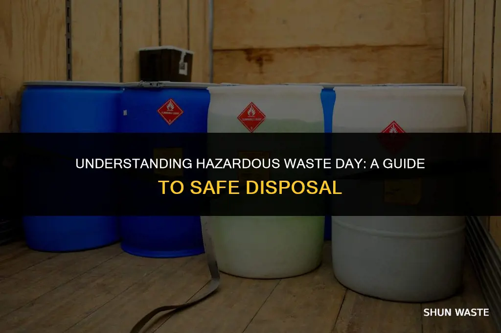 what is hazardous waste day