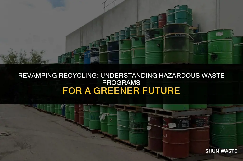 what is hazardous waste recycling programs