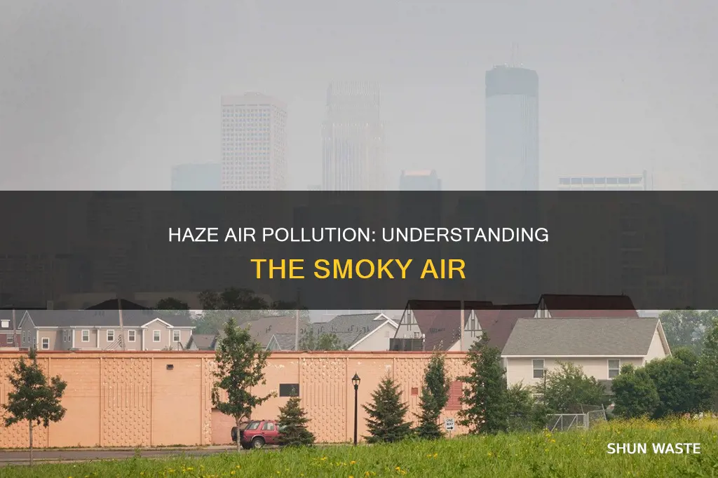 what is haze air pollution