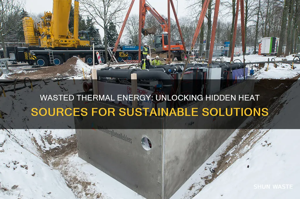what is heated by thermal energy wasted