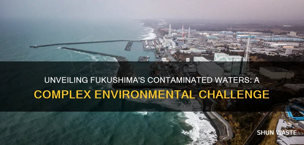 what is in fukushima waste water pollution