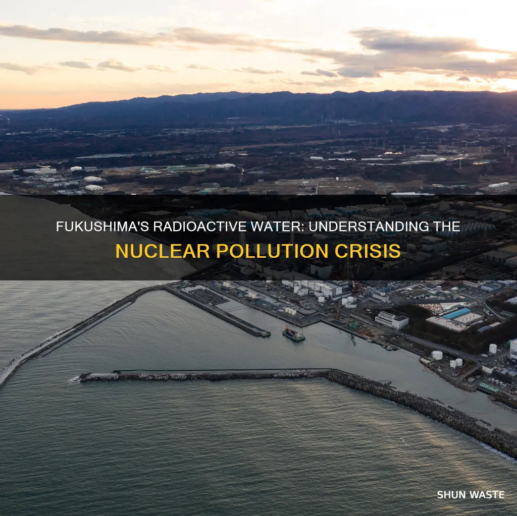 what is in fukushima waste water pollution