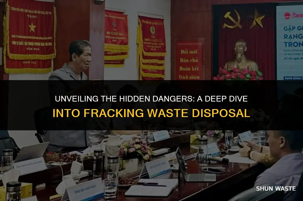 what is in the fracking waste disposal