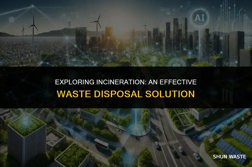 what is incineration method of waste disposal