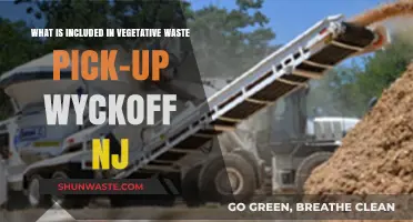 Wyckoff NJ Vegetative Waste Pick-Up: What's Included in the Service?