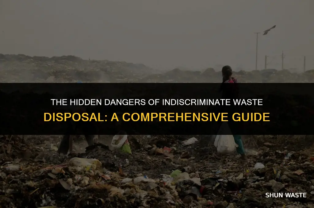 what is indiscriminate waste disposal