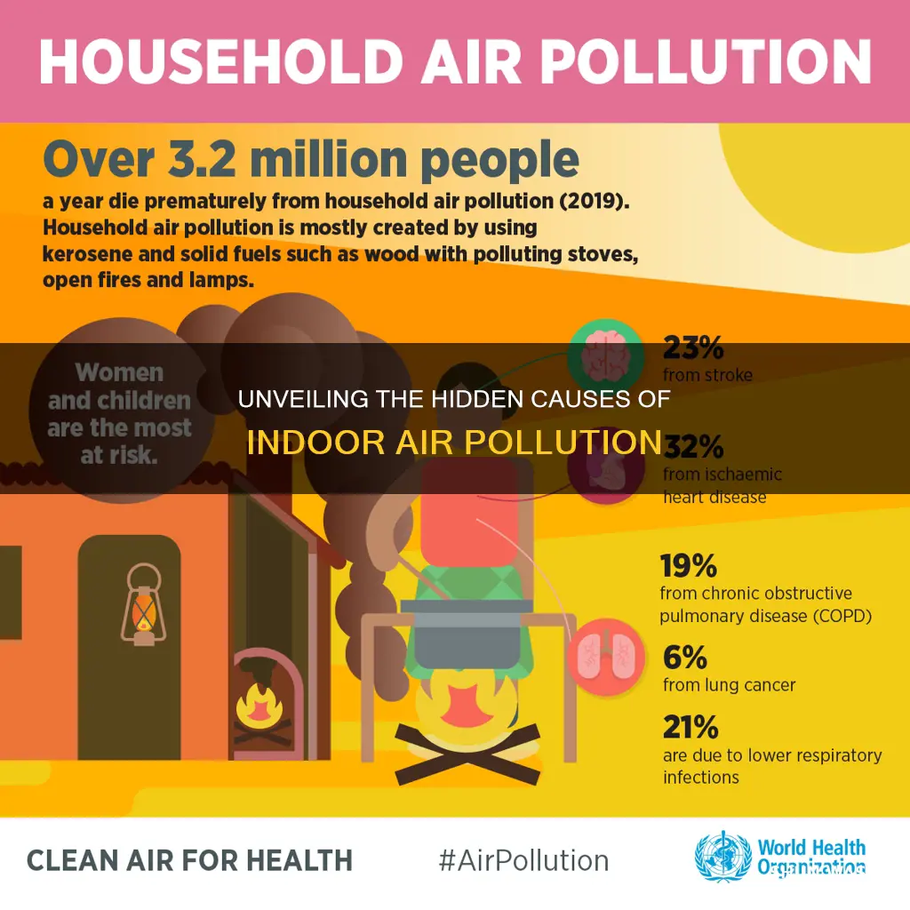 what is indoor air pollution caused by