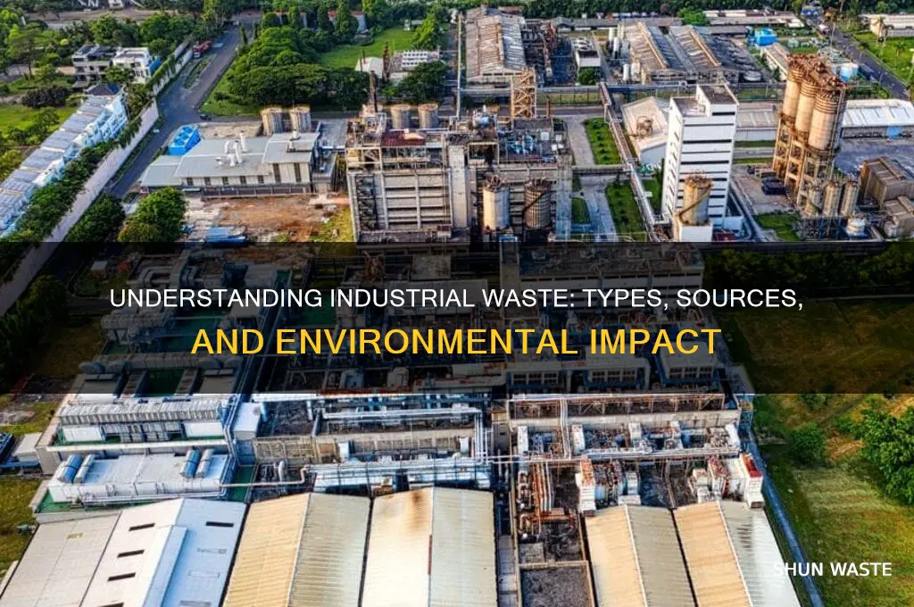 what is industrial waste describe its types