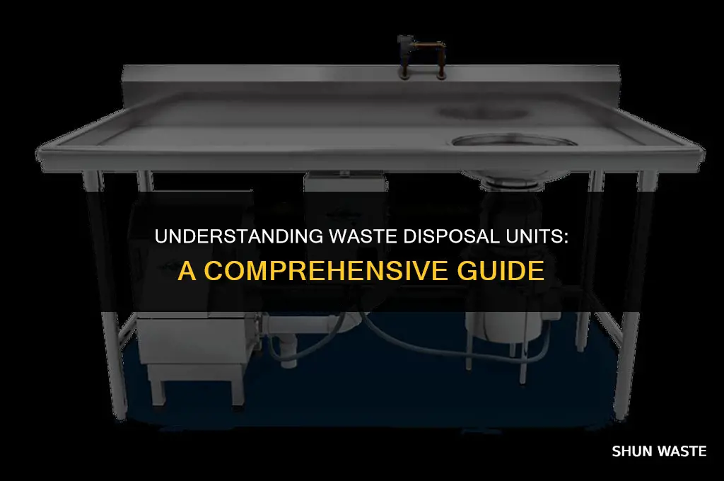 what is it waste disposal unit
