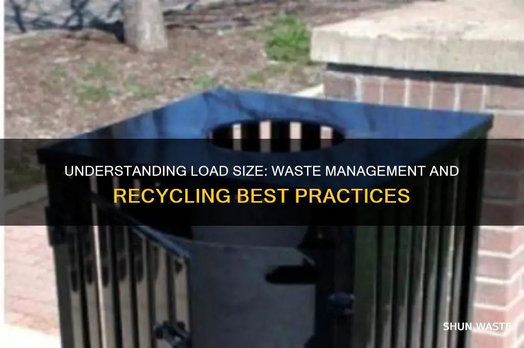 what is load size waste abd recycling
