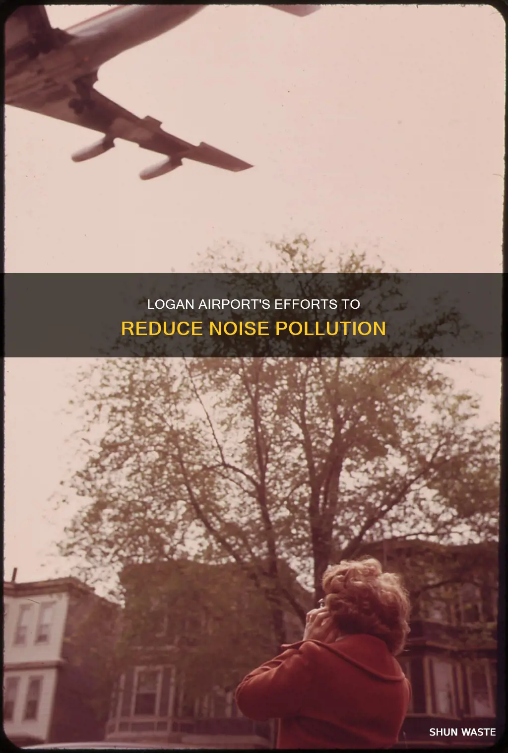 what is logan airport doing about noise pollution