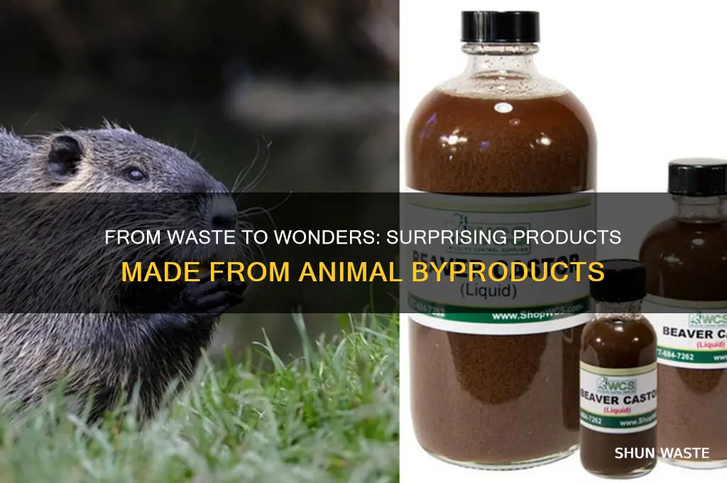 what is made out of animals waste