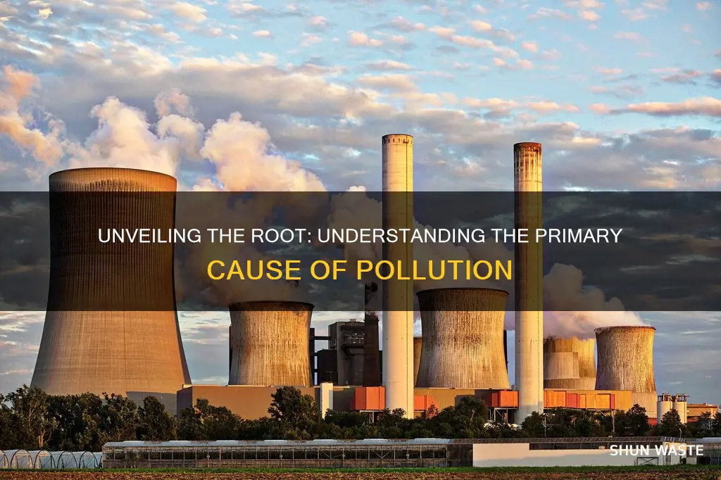 what is main cause of pollution