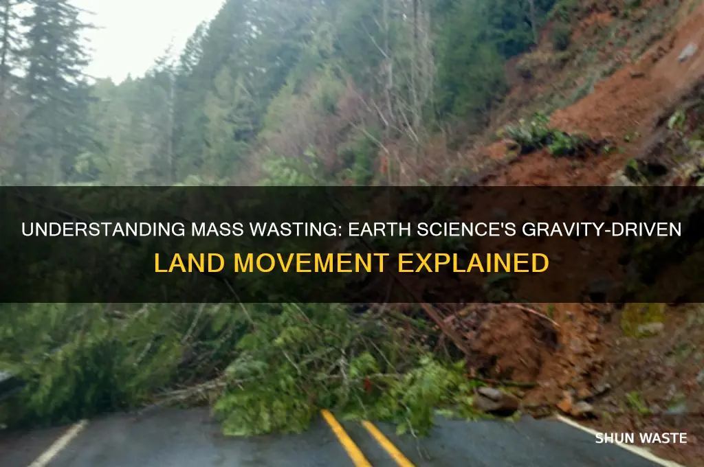 what is mass wasting in earth science