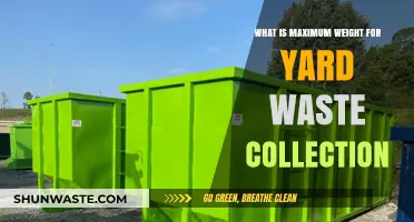 Yard Waste Collection Limits: Understanding Maximum Weight Guidelines