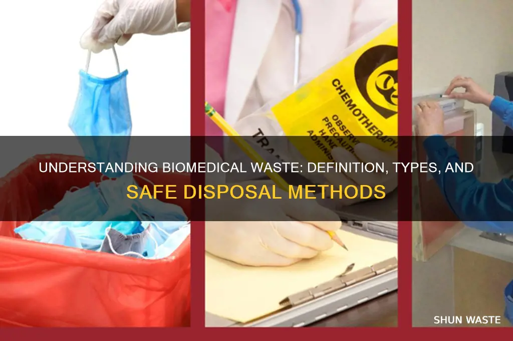 what is meant by bio medical waste