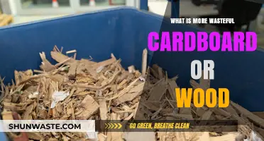 Cardboard vs. Wood: Which Material Generates More Waste?