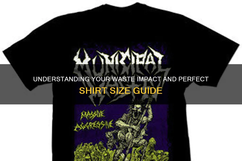 what is my waste and shirt size