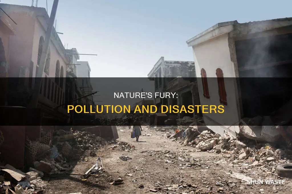 what is natural disasters pollution