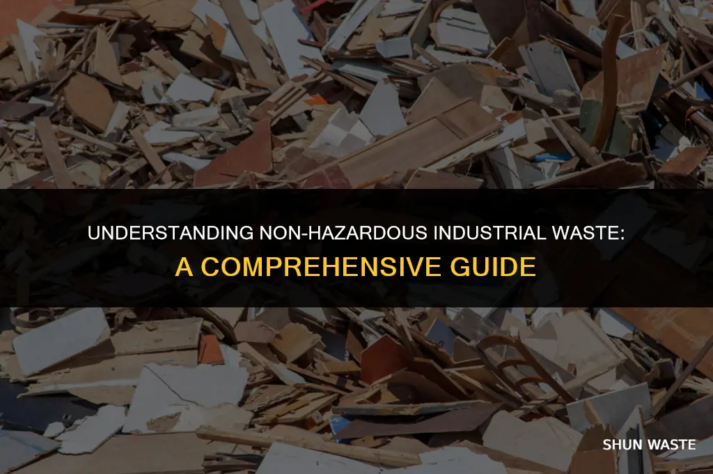what is non hazardous industrial waste