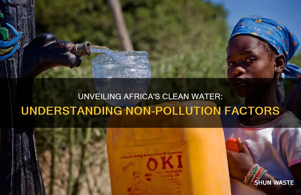 what is not a cause of water pollution in africa