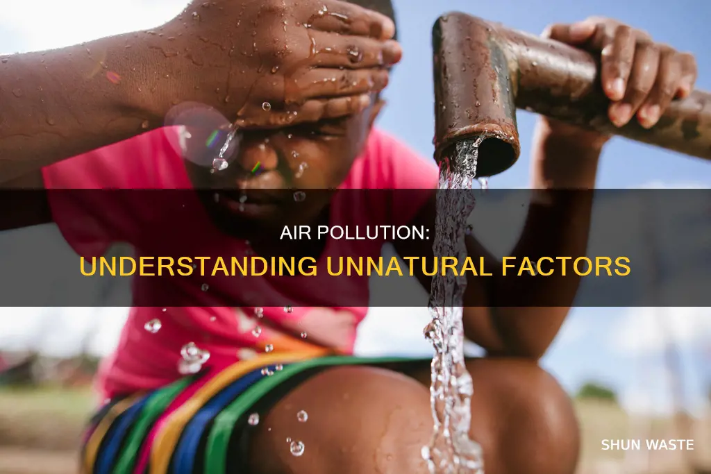 what is not a natural factor of air pollution