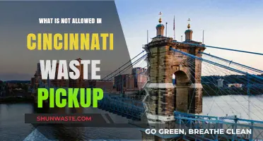 Cincinnati Waste Pickup Restrictions: What You Can’t Toss in the Bin