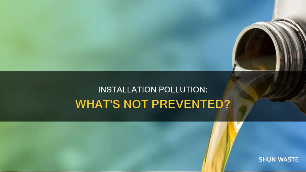 what is not an installation pollution prevention initiative