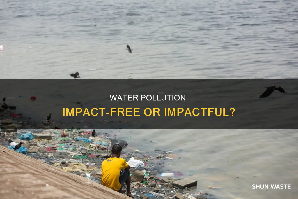 what is not impact of water pollution