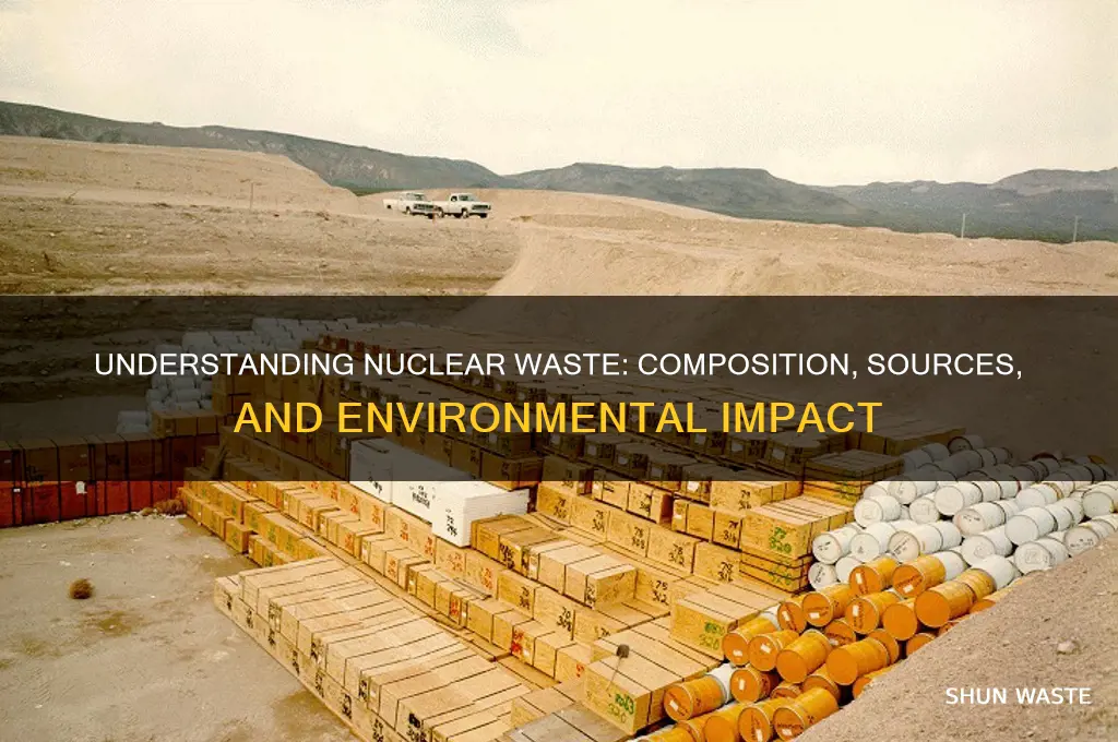 what is nuclear waste made out of