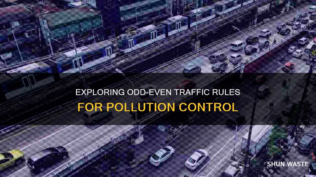 what is odd even pollution control
